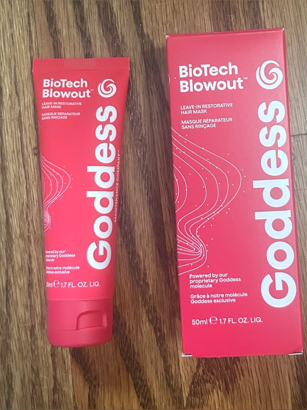 GODDESS MAINTENANCE
BIOTECH BLOWOUT HAIR MASK. NIB